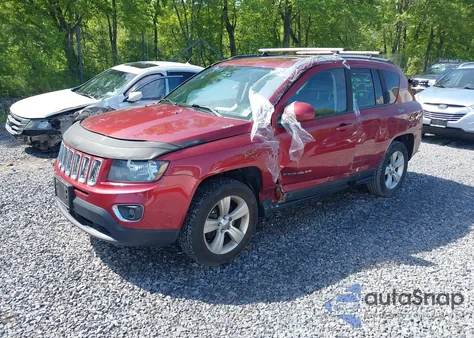 2015 Jeep Compass High Altitude Edition из США, поврежденный, VIN 1C4NJDEB5FD114100